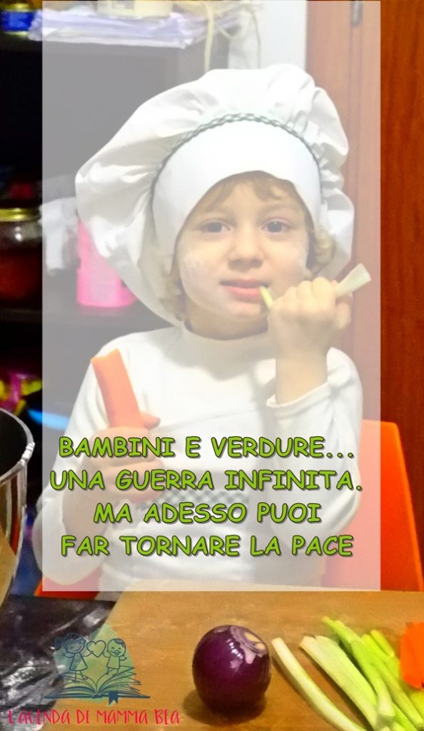 i consigli de L'Agenda di mamma Bea per far mangiare le verdure ai bambini