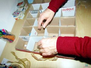 come fare il calendario dell'avvento e inserire divisori secondo L'Agenda di mamma Bea