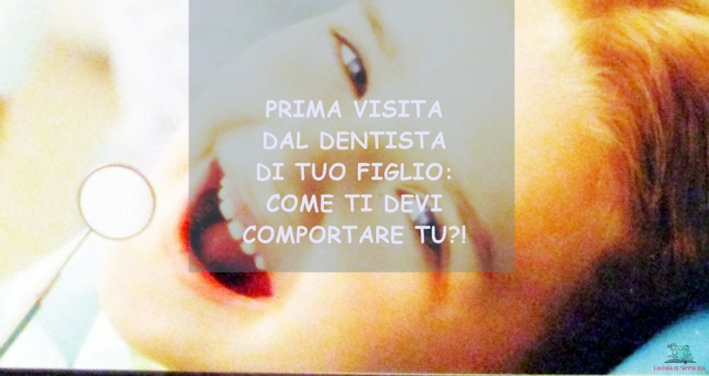 manuale di comportamento dell'Agenda di mamma Bea per la prima visita dal dentista