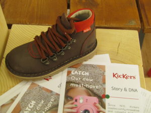 Neorally LIne di Kickers al Pitti Bimbo 86