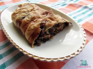 lo strudel del menu di febbraio de L'Agenda di mamma Bea