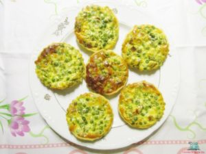 le mini quiche del menu di marzo de L'Agenda di mamma Bea