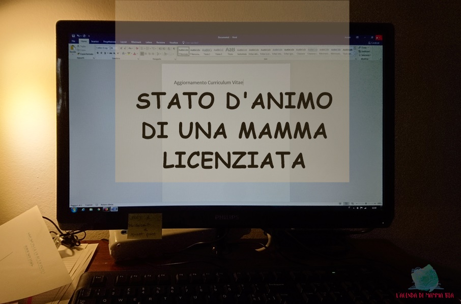 come si sente una madre che perde il lavoro secondo L'Agenda di mamma Bea