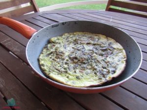 frittata da mangiare all'aperto preparata da L'Agenda di mamma Bea
