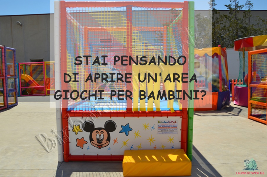 come si realizza un'area giochi secondo L'Agenda di mamma Bea