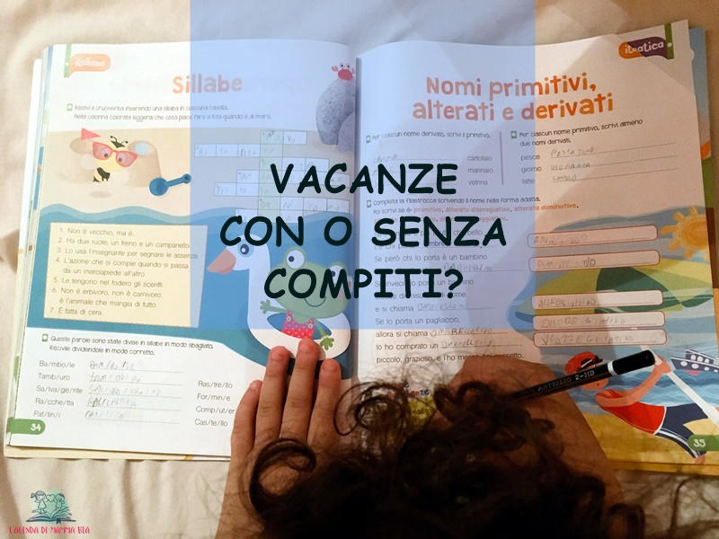 i compiti delle vacanze de L'Agenda di mamma Bea