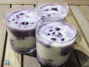 frutti golosi e inconsueti per la mousse di mascarpone preparata da L'Agenda di mamma Bea