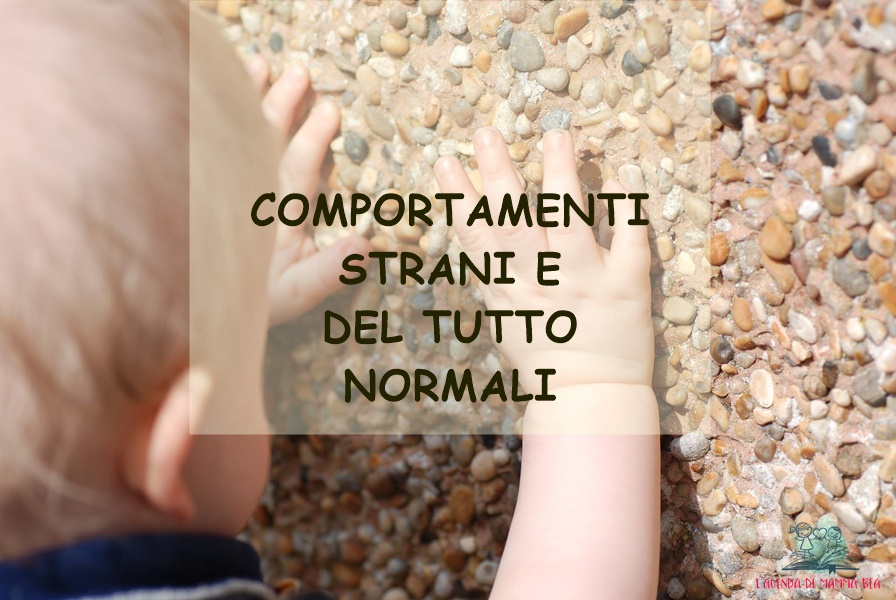 Strane manie dei bambini descritte da L'Agenda di mamma Bea