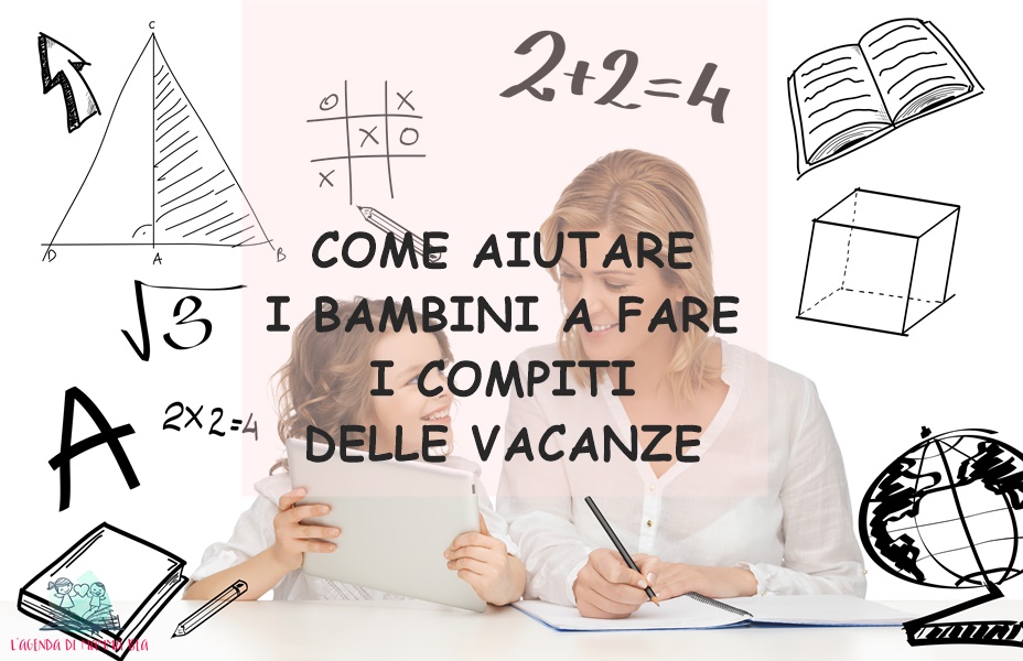 come aiutare i bambini a fare i compiti secondo L'Agenda di mamma Bea