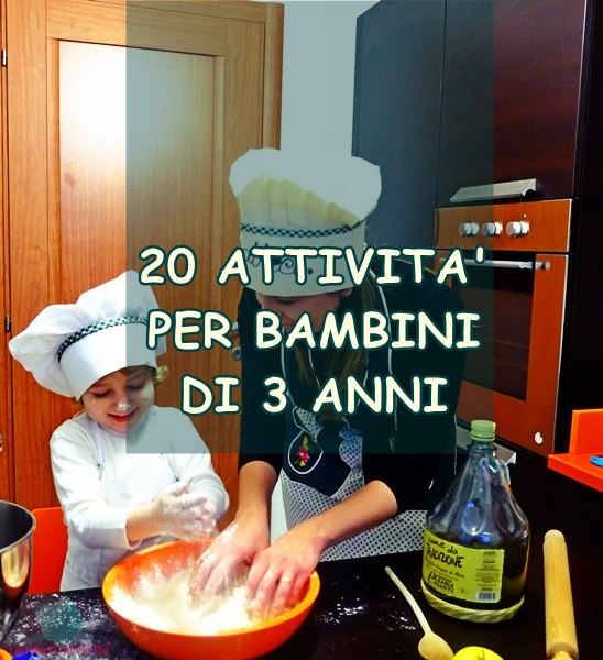 attività per bambini di 3 anni su L'Agenda di mamma Bea